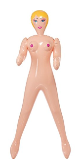 Smiffy's Blow-Up Doll, Female, Beige