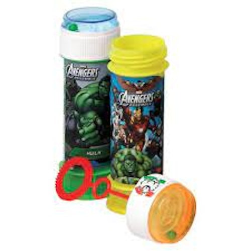 60ML AVENGERS BUBBLE TUBS W/PUZZLE LID