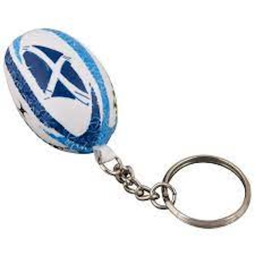 Gilbert Rugby Key Ring Flower of Scotland