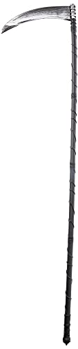 Smiffy's Grim Reaper Scythe, Black, One Size