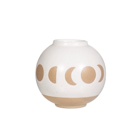 Sass & Belle Moon Phases Vase White