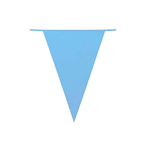 Boland Mini Flags Bunting In Sky Blue