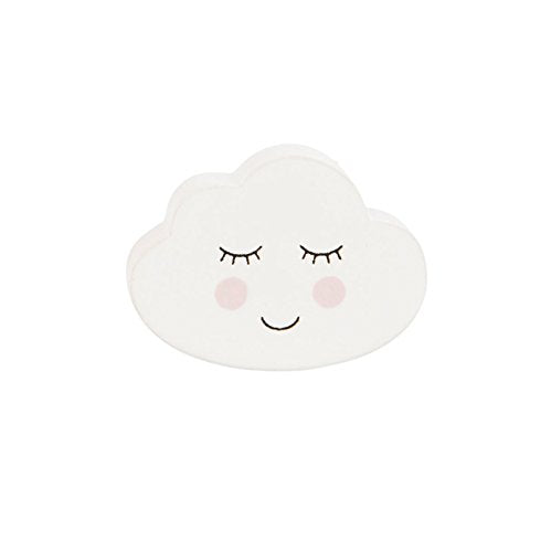 Sass & Belle Sweet Dreams Cloud Drawer Knob White