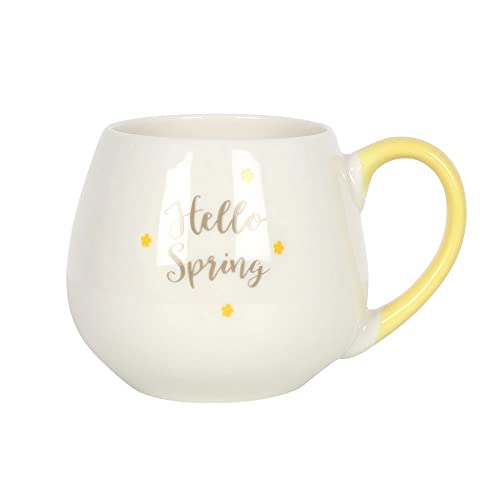 Something Different HD_38022 Rounded Mug | Hello Spring | 1pc. 430g, White