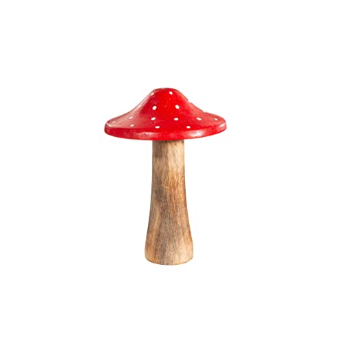 Sass & Belle Red Mushroom Decoration