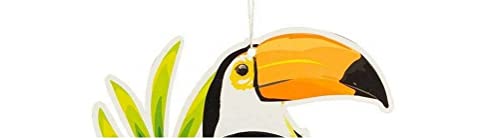 Boland Toucan Honeycomb Decoration, Multi-Coloured