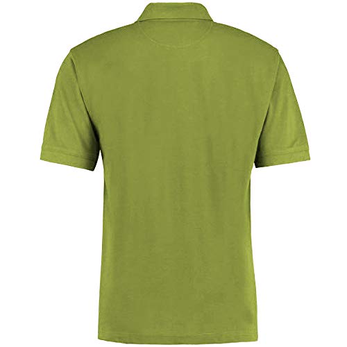 Kustom Kit Mens Short Sleeve Polo Shirts, Navy Blue, XX-Large. KK403