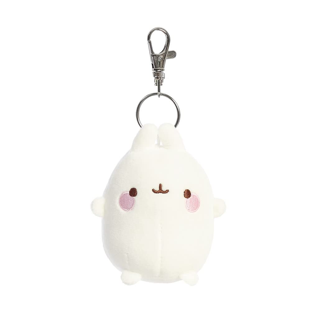 AURORA, Molang Key Clip, 4In, Soft Toy,