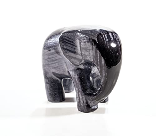 Eco-Friendly Recycled Aluminium Elephant (Handmade & Fairtrade) Statue Ornament Home Decoration