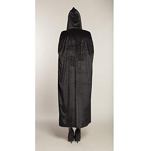 Boland Cape with Hood, Black, 165 cm