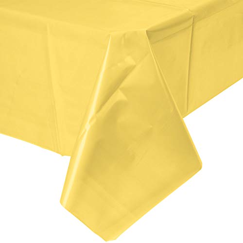 Creative Touch of Color Golden Rectangular Plastic Tablecover