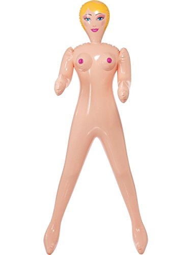 Smiffy's Blow-Up Doll, Female, Beige