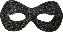 Vedova Allegra Eye Mask Black with Glitter