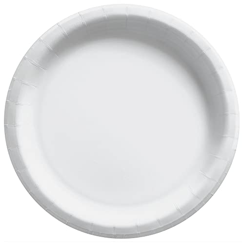 Amscan Disposable Round Party Plates