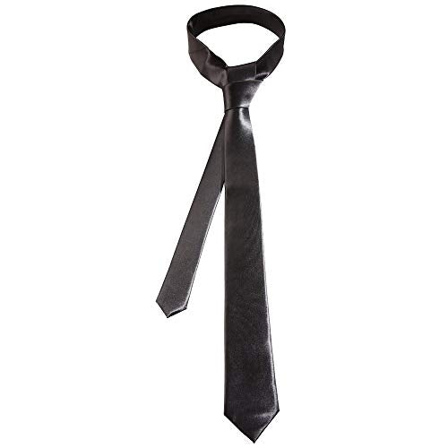 Widmann Necktie Satin Black Blues Accessory for 19th 20th Century Fancy Dress