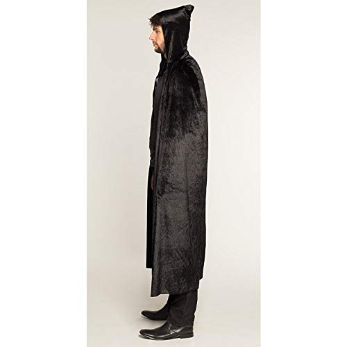 Boland Cape with Hood, Black, 165 cm