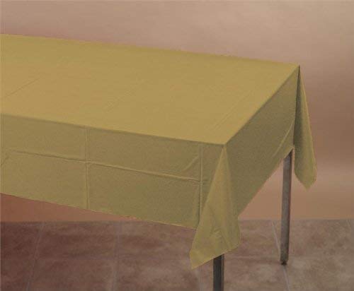 Amscan Gold Pleated Plastic Table covers