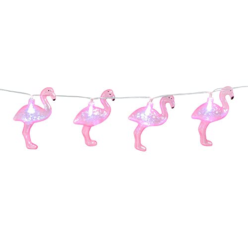 Boland LED Fairy Lights Flamingo, Length 140 cm, Battery Type 2 x AA, Decoration