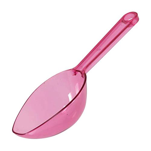 Amscan Bright Pink Plastic Candy Scoop 16.5cm-1 Pc