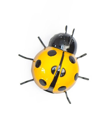 Fountasia International 93610 Small Ladybird Wall Art - Yellow