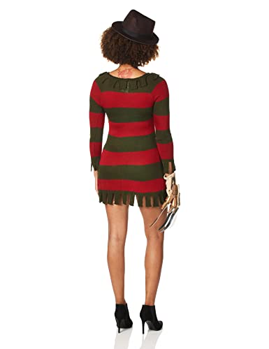 Rubie's Official Miss Freddy Krueger, Womens Sexy Secret Wishes Costume, Nightmare on Elm Street