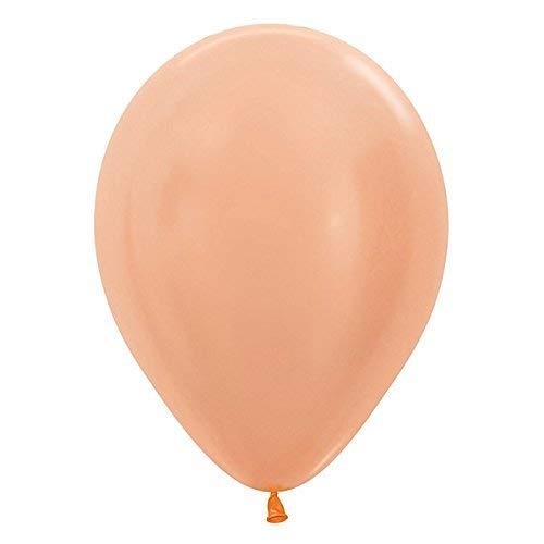 Amscan Ball:10Pk 11" Met Rose Gold