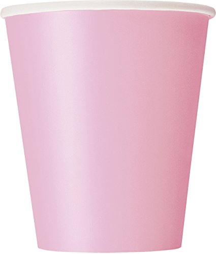 Solid Paper Cups - 9oz, Lavender, 14 Pcs