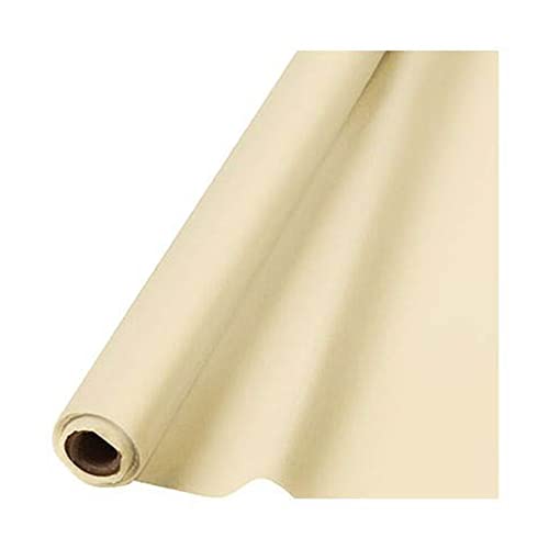 Amscan Creme Plastic Table 1m x 30.5m-1 Roll