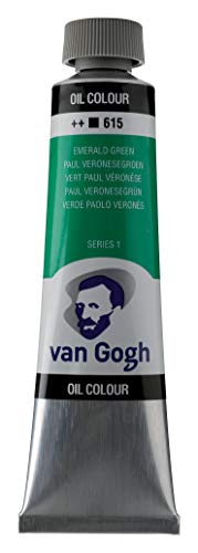 Royal Talens Van Gogh Oil Paint 40Ml-Emerald Green