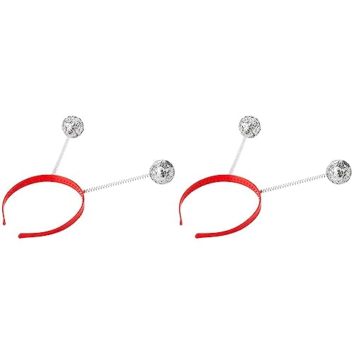 Smiffy's Glitter Ball Boppers - Silver