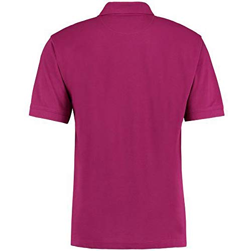 Kustom Kit Mens Short Sleeve Polo Shirts, Navy Blue, XX-Large. KK403