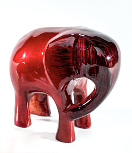 Eco-Friendly Recycled Aluminium Elephant (Handmade & Fairtrade) Statue Ornament Home Decoration