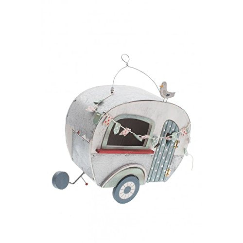 Heaven Sends Large Retro Metal Tourer Caravan Hanging Decoration/Ornament