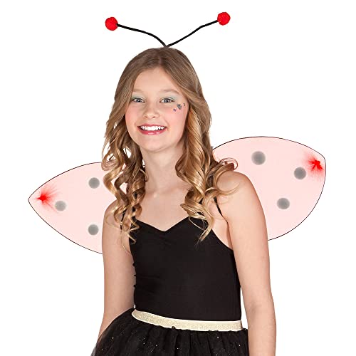 Boland Ladybird Headband and Wings Kit Red