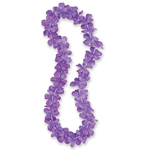 Unique Party - 40" Fabric Purple Hawaiian Garland Lei