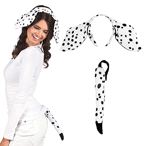 Boland Dalmatian costume set, headband and tail