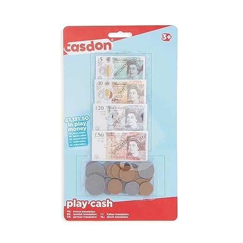 Casdon 565 Play Cash Toy, Multicoloured, 1131.50