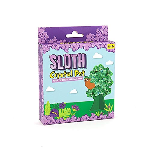 Gift Republic Sloth Crystal Pet Growing Kit, Multi