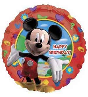 Mickeys Clubhouse Happy Birthday Standard Foil Balloons S60