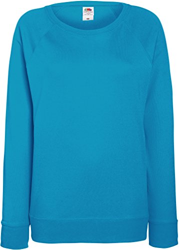 Fruit of the Loom Women's Lightweight Raglan Sweat Lady-fit T-Shirt