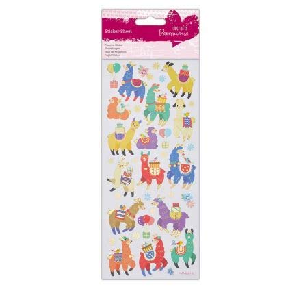 Papermania Foil Fun Llamas Stickers