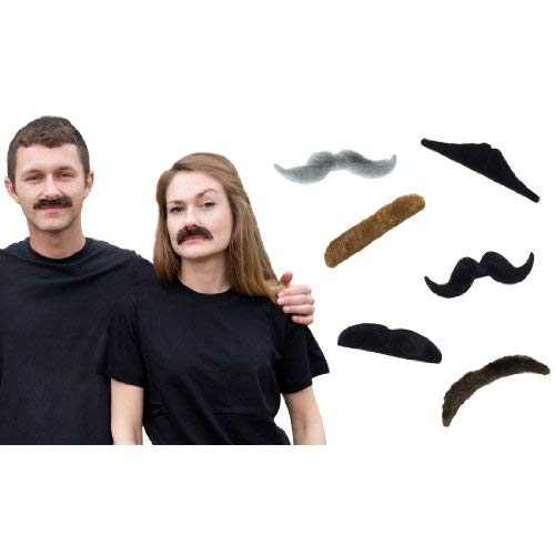 Emergency Moustache Stick-On Kit