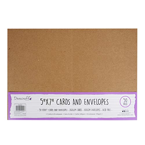 Trimcraft Dove Craft Cards with Envelopes x 6-inch Circle Window, Acrylic, Multicoloured, 6.99 x 6.99 x 0.31 cm