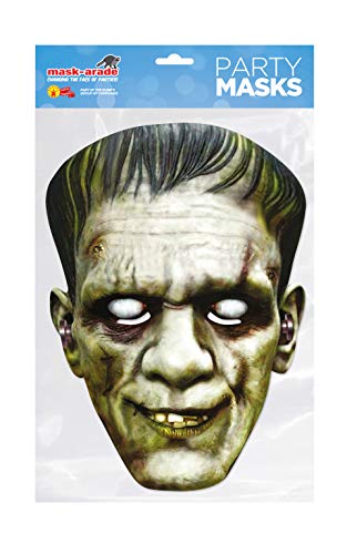 Frankenstein Cardboard Mask (Mask/Headpiece