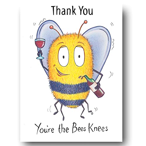 Compost Heap "Thank You" Bees Knees  & Envelope