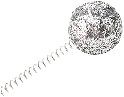 Smiffy's Glitter Ball Boppers - Silver