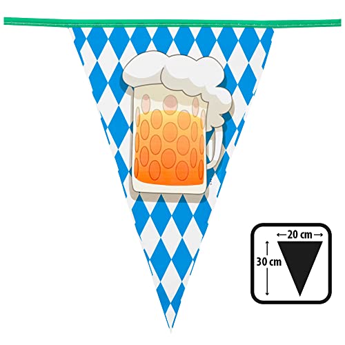 Boland - Beer Party Mug bunting,  (30 x 20 cm)(6 m)