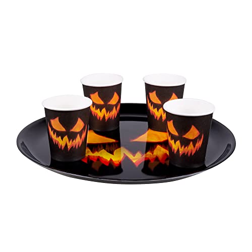 Boland Pumpkin tray 34.5 cm black/orange