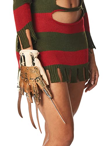 Rubie's Official Miss Freddy Krueger, Womens Sexy Secret Wishes Costume, Nightmare on Elm Street