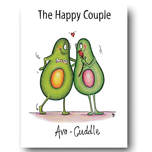 Compost Heap Engagement "Avo-Cuddle"  & Envelope